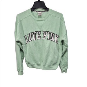 PINK Victoria's Secret Boyfriend Mint Green Sweater